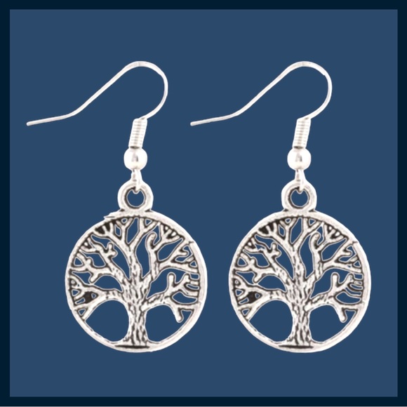 Tree of life Earrings - Picture 3 of 9